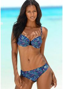 Lascana, Damen Bügel-Bikini, Blau