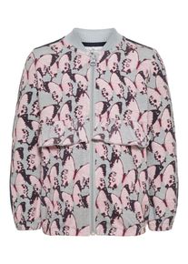 name it, M&auml;dchen Strickjacke, Basaltgrau