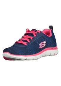 Skechers, Damen Sneakers 'Flex Appeal 2.0', Nachtblau / Neonpink