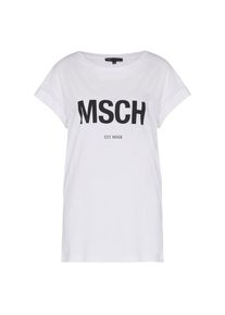 MOSS COPENHAGEN, Damen Shirt 'Alva', Schwarz / Weiß
