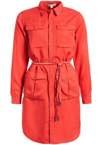 Khujo, Damen Kleid 'Leanna', Orangerot