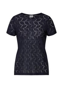 Jacqueline de Yong, Damen Verspieltes Shirt, Nachtblau