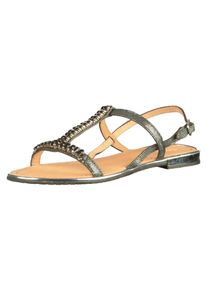 Geox, Damen Sandalen, Schwarzmeliert