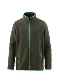 Icepeak, Herren Fleecejacke 'Law', Neongrün / Dunkelgrün
