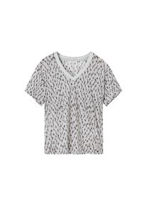 Sandwich, Damen Shirt, Hellblau / Schwarz