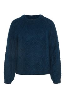 Véro Moda VERO MODA, Damen Strickpullover, Navy