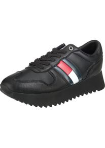 Tommy Jeans, Damen Sneakers, Navy / Rot / Schwarz / Wei&szlig;