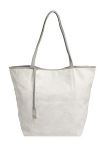 Tom Tailor Denim, Damen Shopper 'Mila', Hellgrau