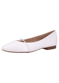 Paul Green, Damen Ballerinas, Wei&szlig;