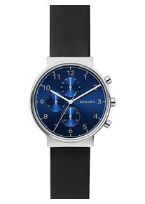 Skagen, Damen Chronograph 'SKW6417', Navy / Schwarz / Silber