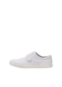 Jack & Jones JACK & JONES, Herren Leinen Sneaker, Wei&szlig;