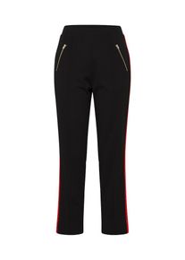 ABOUT YOU, Damen Hose 'Lotta', Rot / Schwarz