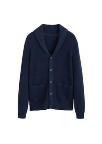 Mango Man, Herren Cardigan 'Binger', Dunkelblau