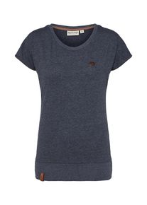 Naketano, Damen T-Shirt 'Pflau & Bananen', Nachtblau