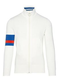 J. Lindeberg J.Lindeberg, Herren Pullover 'Waine', Blau / Hellrot / Weiß