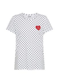 Noisy may, Damen Shirt, Wei&szlig;