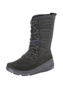 Ecco, Damen Stiefel, Grau / Schwarz