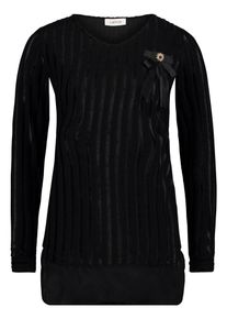 Cartoon, Damen Sweatshirt, Schwarz