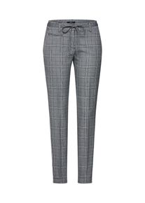 Opus, Damen Stoffhose, Graumeliert / Schwarz