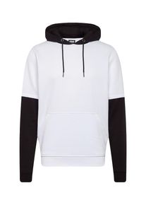 Urban Classics, Herren Sweatshirts 'Double Layer Hoody', Schwarz / Weiß