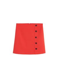 Mango, Damen Rock 'Miso-X', Feuerrot