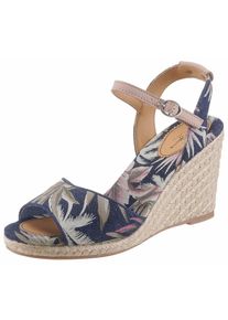 Pepe Jeans, Damen Sandalette 'SHARK CALIFORNIA', Navy / Mischfarben