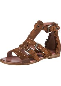 JOLANA & FENENA JOLANA & FENENA, Damen Riemchensandalen, Braun