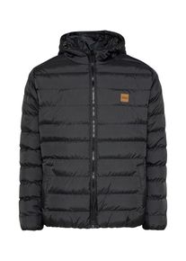Urban Classics, Herren Steppjacke 'Basic Bubble', Schwarz