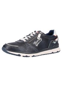 Mustang, Herren Sneaker, Navy / Wei&szlig;
