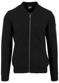 Urban Classics, Herren Sweat Bomber Jacket, Schwarz