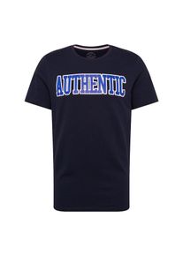 Jack & Jones JACK & JONES, Herren Shirt 'JORSIMPLER TEE SS CREW NECK', Blau / Dunkelblau / Wei&szlig;