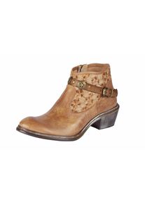 Bunker, Damen Stiefelette, Camel / Braun