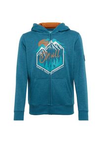 O`Neill O'NEILL, Pullover 'LB PCH CALIFORNIA HOODIE', Blau / Dunkelorange / Wei&szlig;