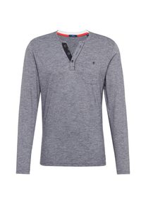Tom Tailor, Herren Shirt, Dunkelblau / Graumeliert / Weiß