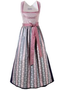 HANNAH, Damen Dirndl, Navy / Rosa