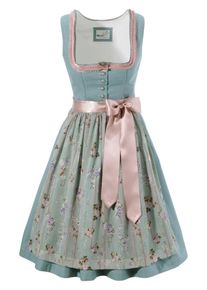 Marjo, Damen Dirndl, Pastellblau / Pink