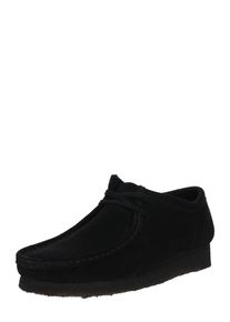 Clarks Originals, Herren Halbschuhe 'Wallabee', Schwarz