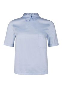 Daniel Hechter, Damen Modernes Shirt mit Brusttasche, Rauchblau