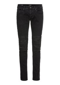 Jack & Jones JACK & JONES, Herren Slim Fit Jeans, Schwarz
