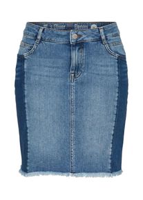 s.Oliver RED LABEL, Damen Jeansrock, Blue Denim