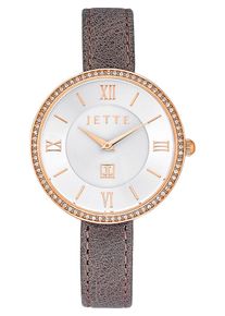 JETTE, Damen uhr, Grau / Taupe