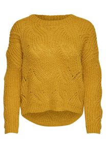 Only, Damen Strickpullover, Senf