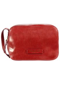 The Bridge, Damen Plume Soft Donna Umhängetasche Leder 24 cm, Rostrot