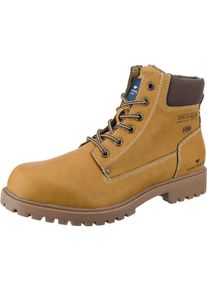 Tom Tailor, Herren Schnürstiefeletten, Cognac / Dunkelbraun