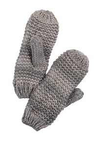 Pieces, Damen Fäustlinge 'PCFLEA', Grau