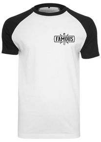Mister Tee, Herren T-Shirt 'Chaos', Schwarz / Weiß