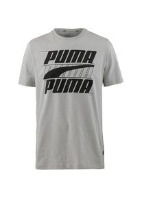 Puma, Herren Shirt 'Rebel', Schwarz / Weiß