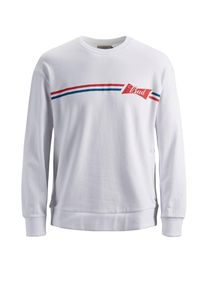 Jack & Jones JACK & JONES, Herren Sweatshirt, Blau / Rot / Weiß