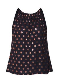Sisters Point, Damen Top 'LIST-TOP2', Bronze / Schwarz