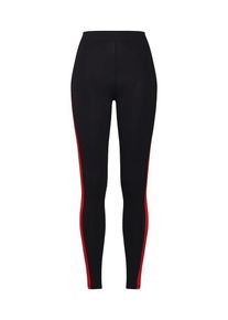 Only, Damen Leggings 'onlLIVE LOVE PANEL LEGGING JRS', Rot / Schwarz